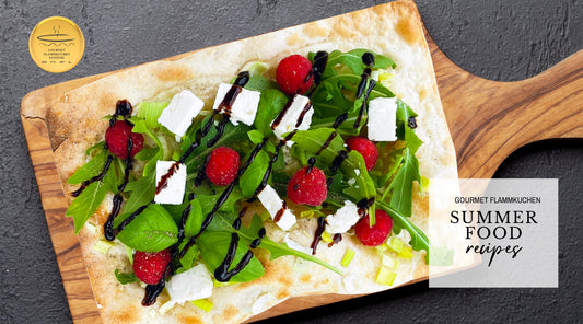 Sommer Flammkuchen